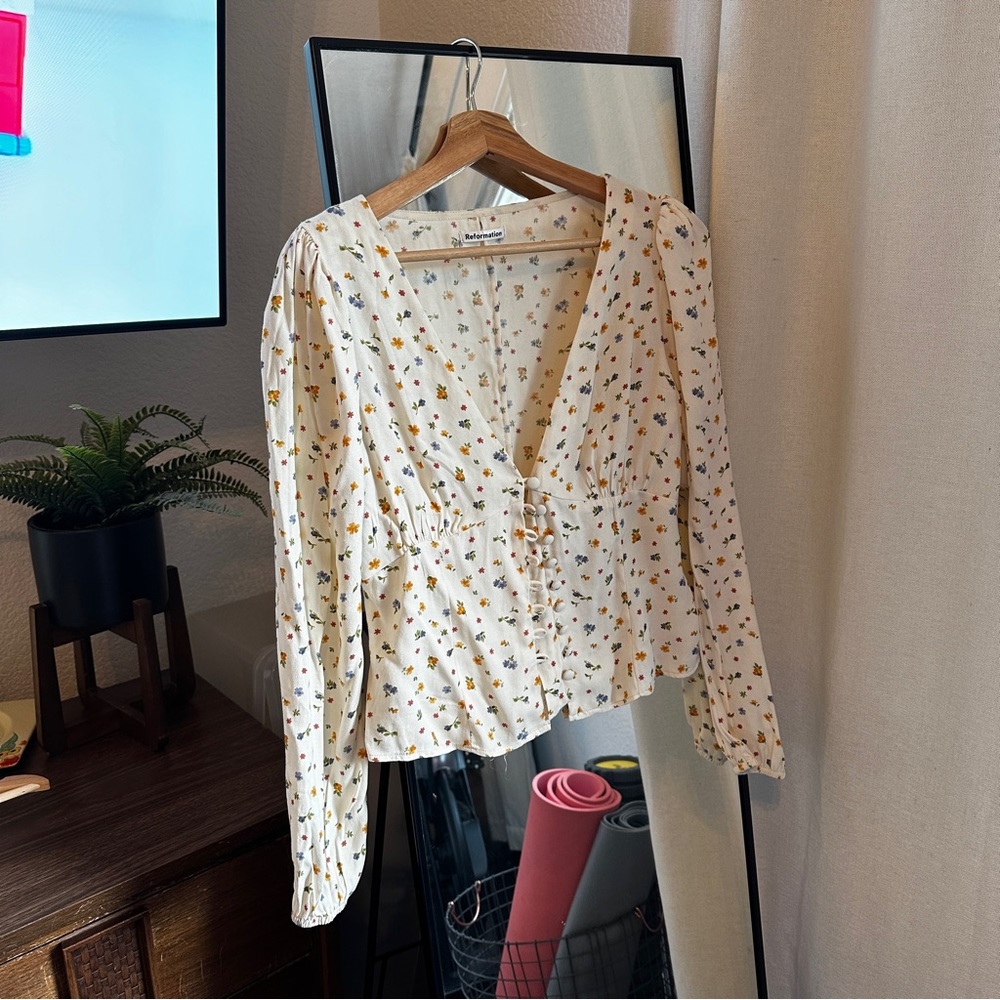 New without tags Reformation Winnie Top